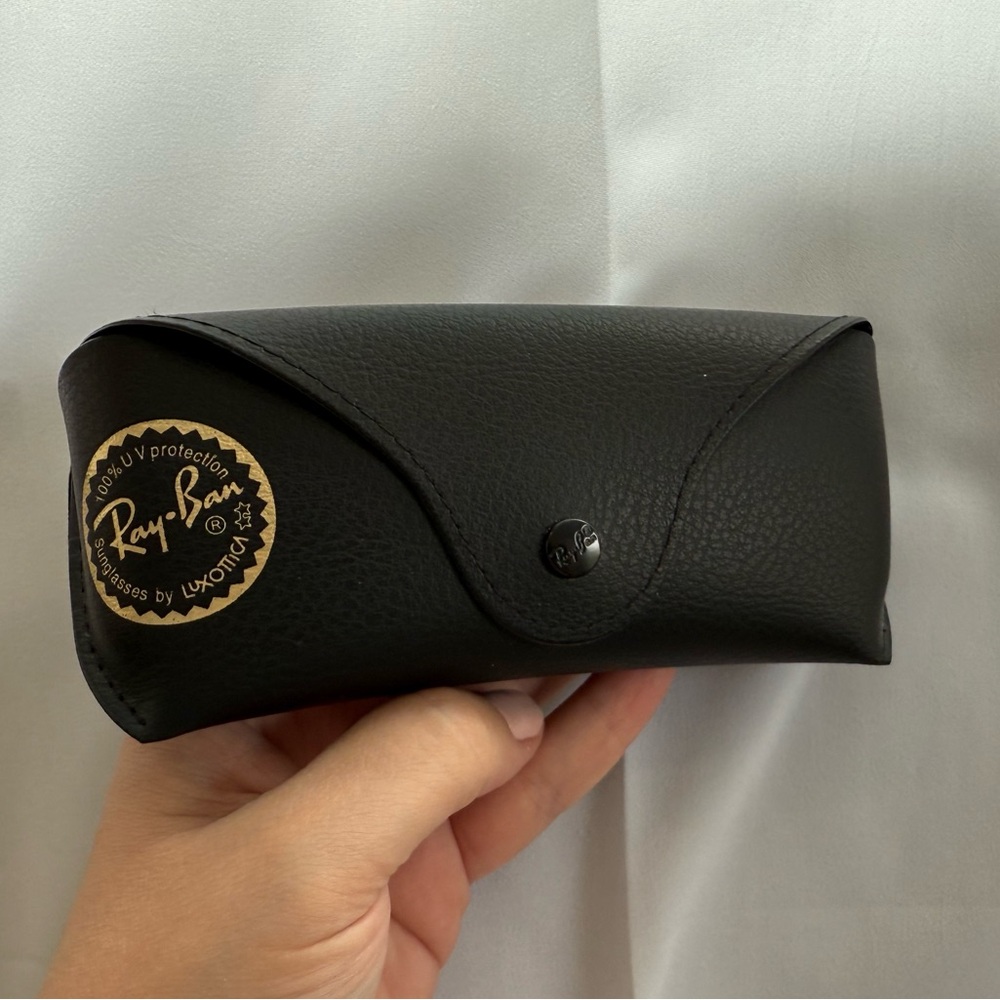 100% Authentic Ray-Ban Classic Black Eyewear Case